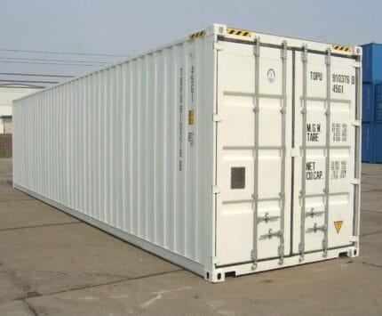 CONTENITORE MARITTIMO 40 PIEDI HC NUOVO BIANCO